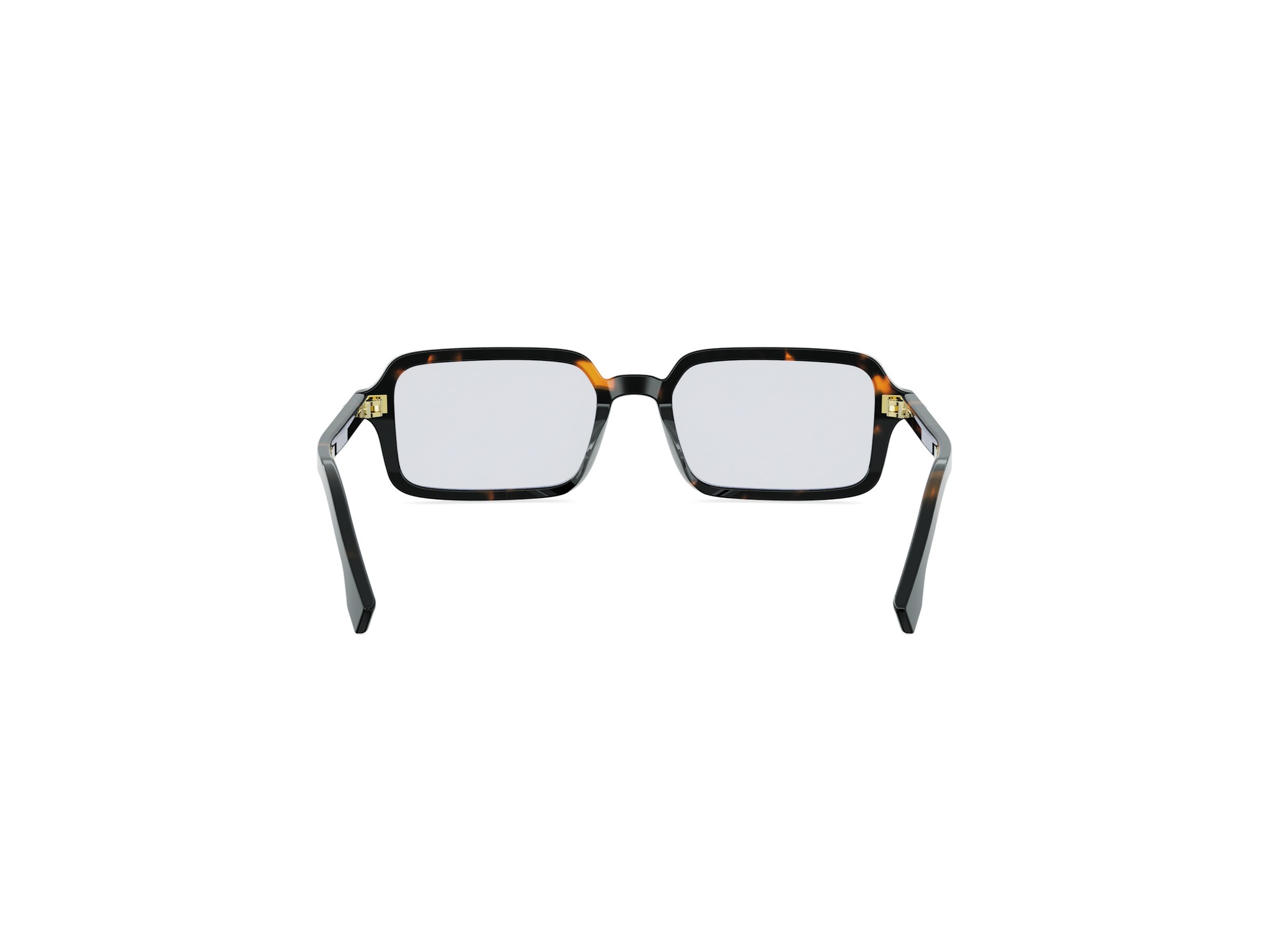 FENDI FE40174I Fendi Selleria Havana Rectangular Sunglasses