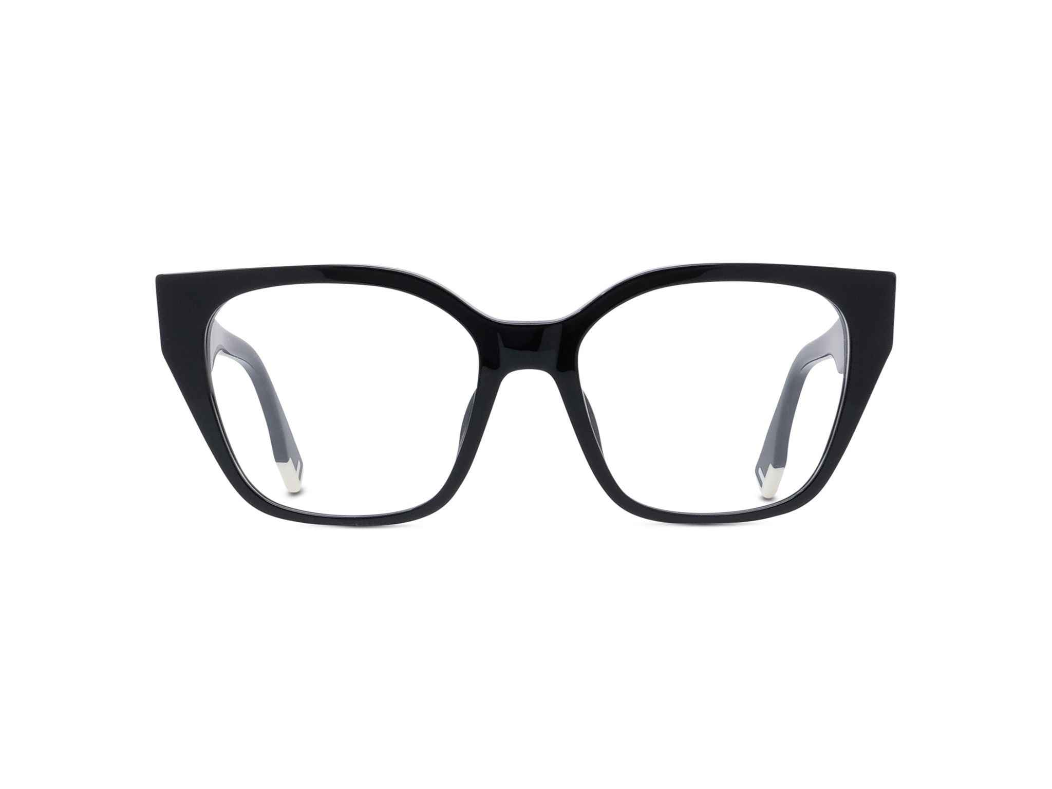 FENDI FE50001I Fendi Way Black Geometric Eyeglasses