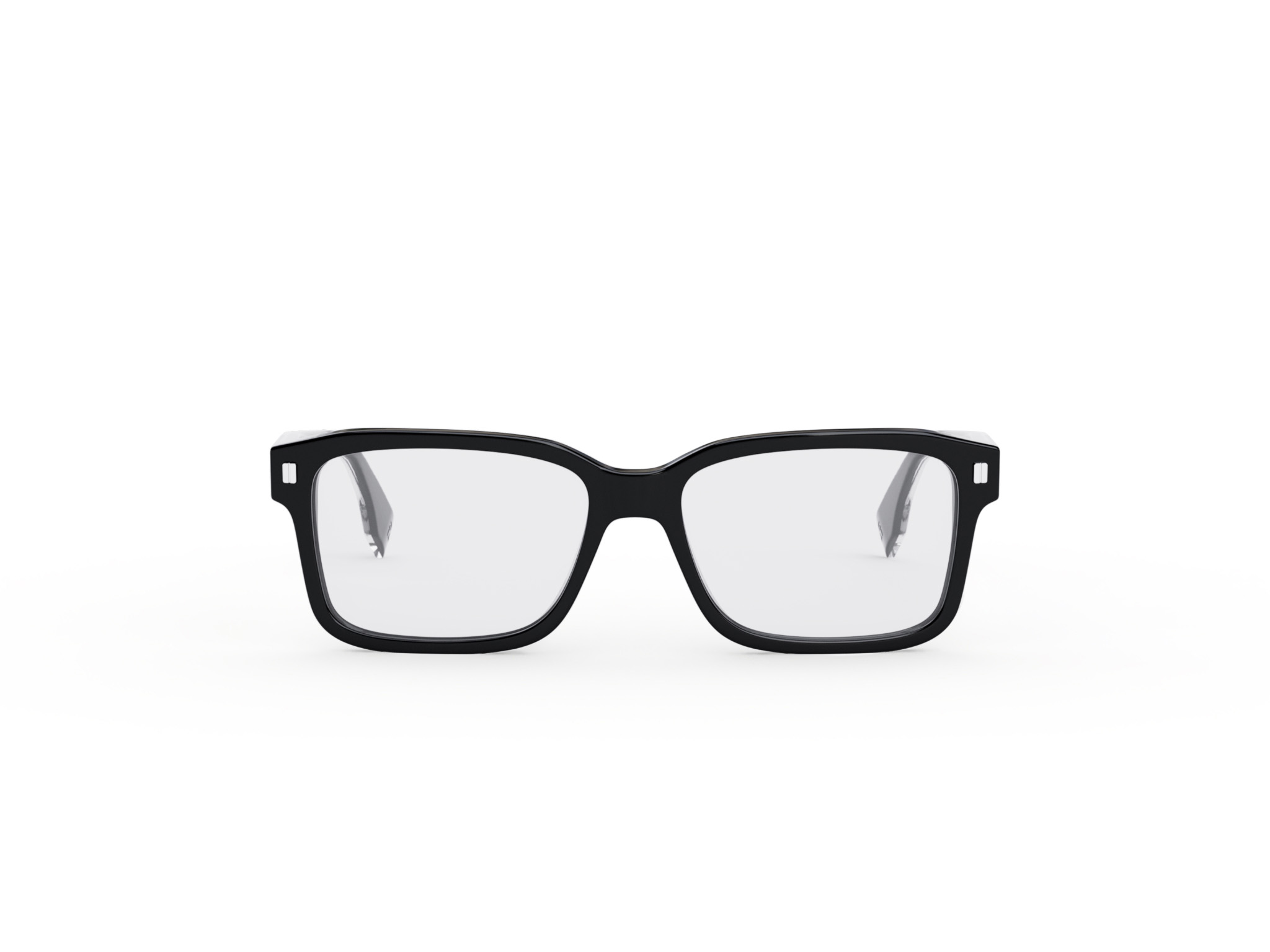 FENDI FE50030I Fendi Black Geometric Eyeglasses