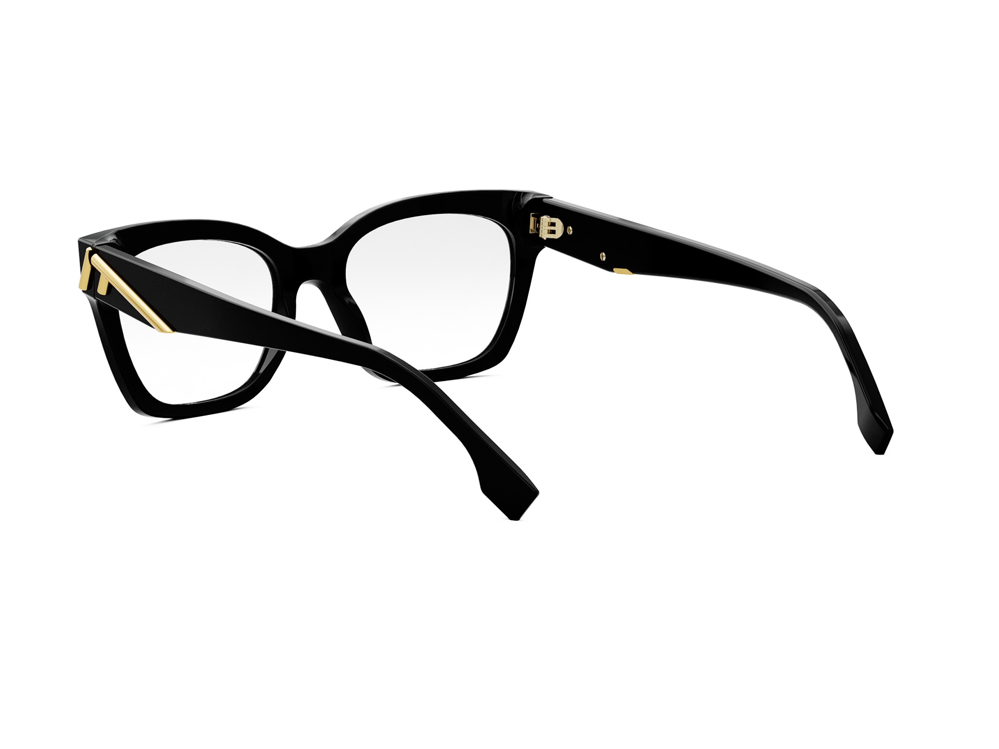 FENDI FE50073I Fendi First Black Oval Eyeglasses