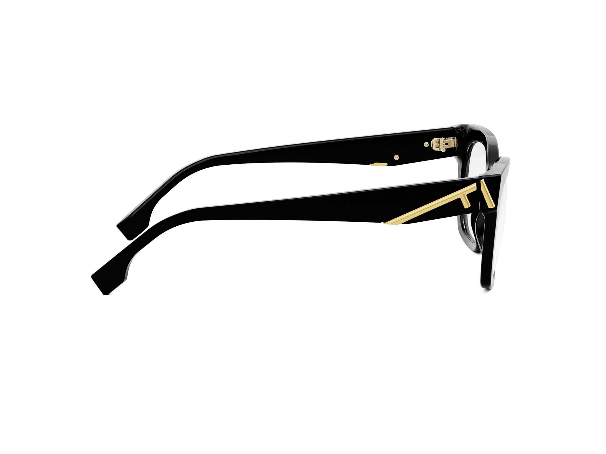 FENDI FE50073I Fendi First Black Oval Eyeglasses