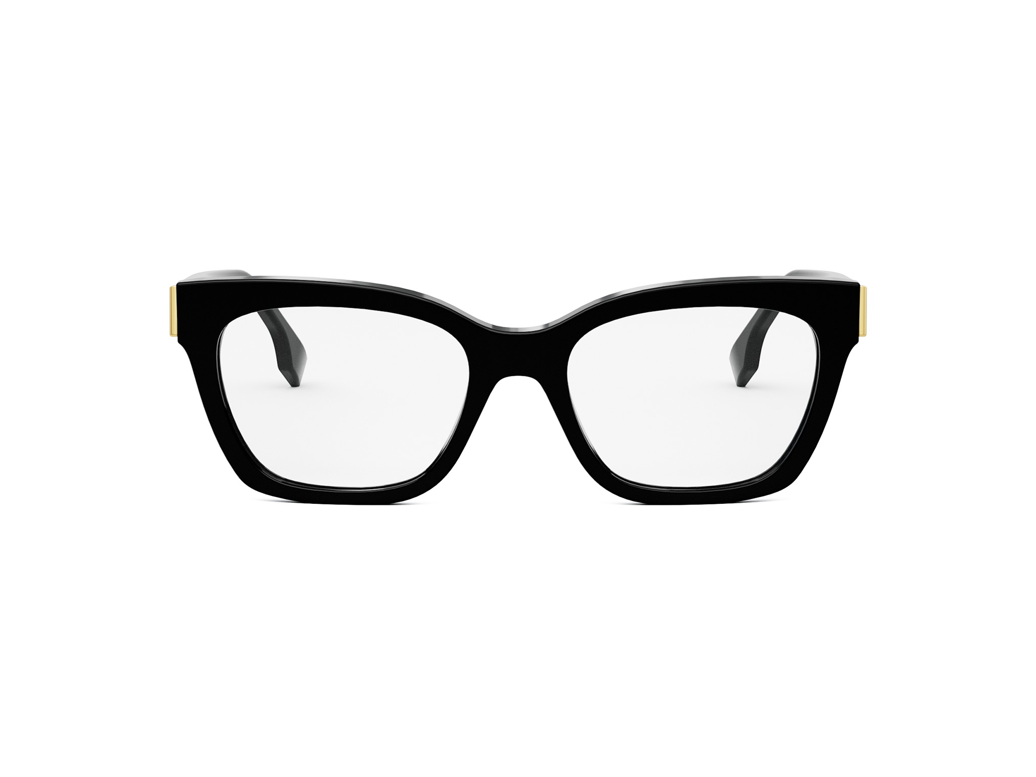 FENDI FE50073I Fendi First Black Oval Eyeglasses