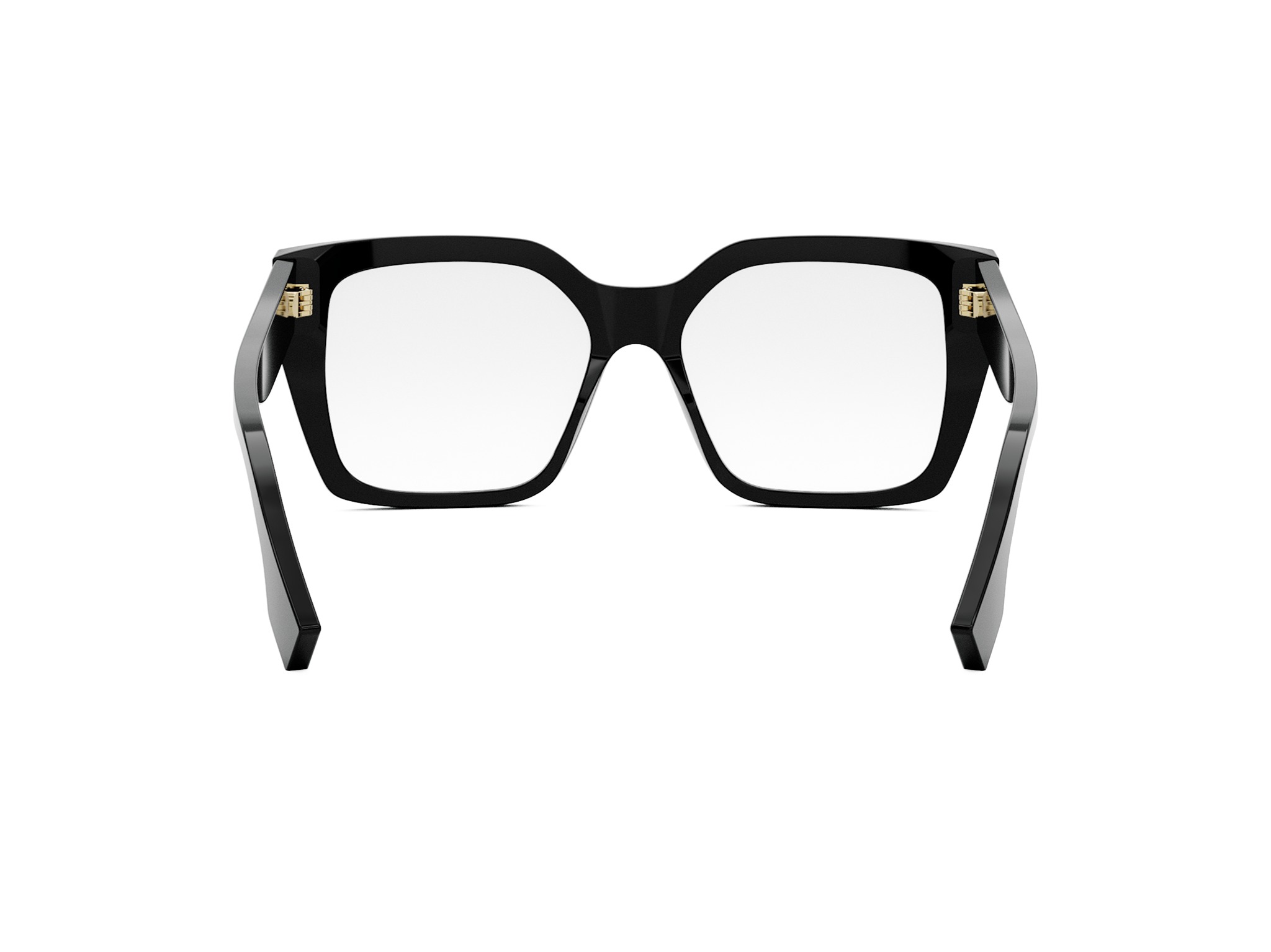 FENDI FE50085I Fendi Roma Black Square Eyeglasses