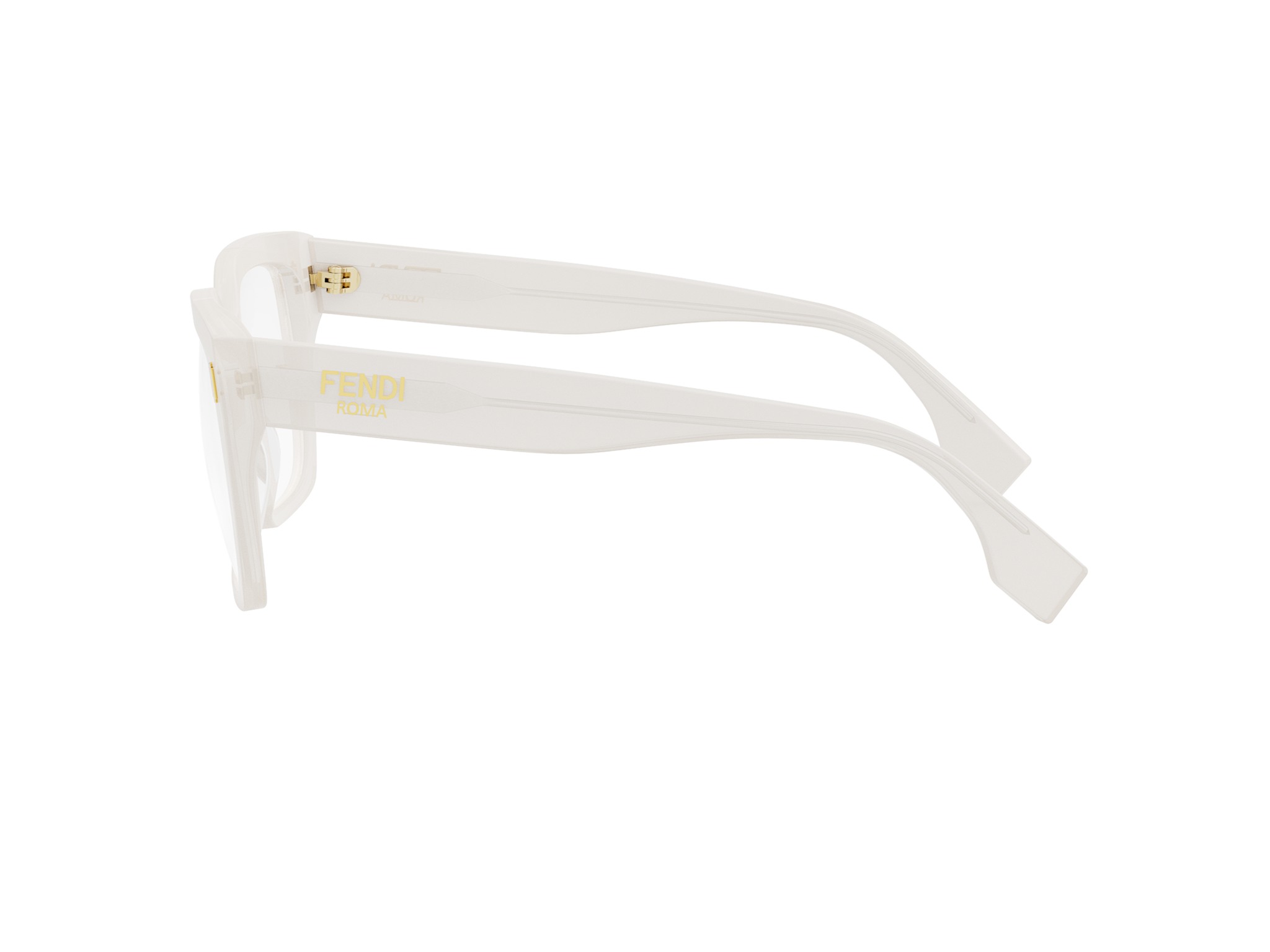 FENDI FE50085I Fendi Roma White Square Eyeglasses