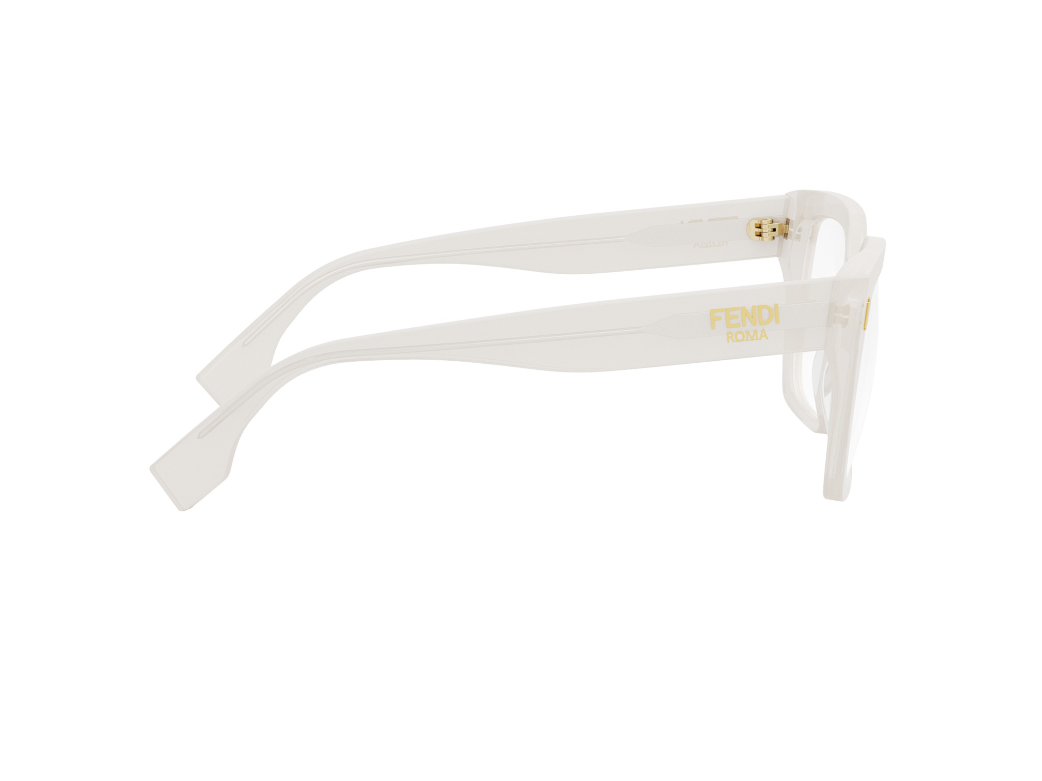FENDI FE50085I Fendi Roma White Square Eyeglasses