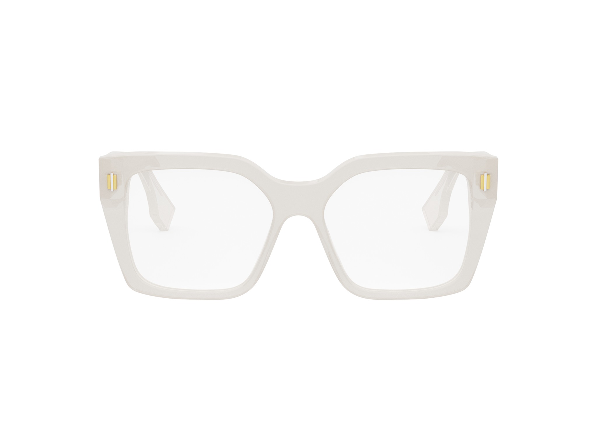 FENDI FE50085I Fendi Roma White Square Eyeglasses