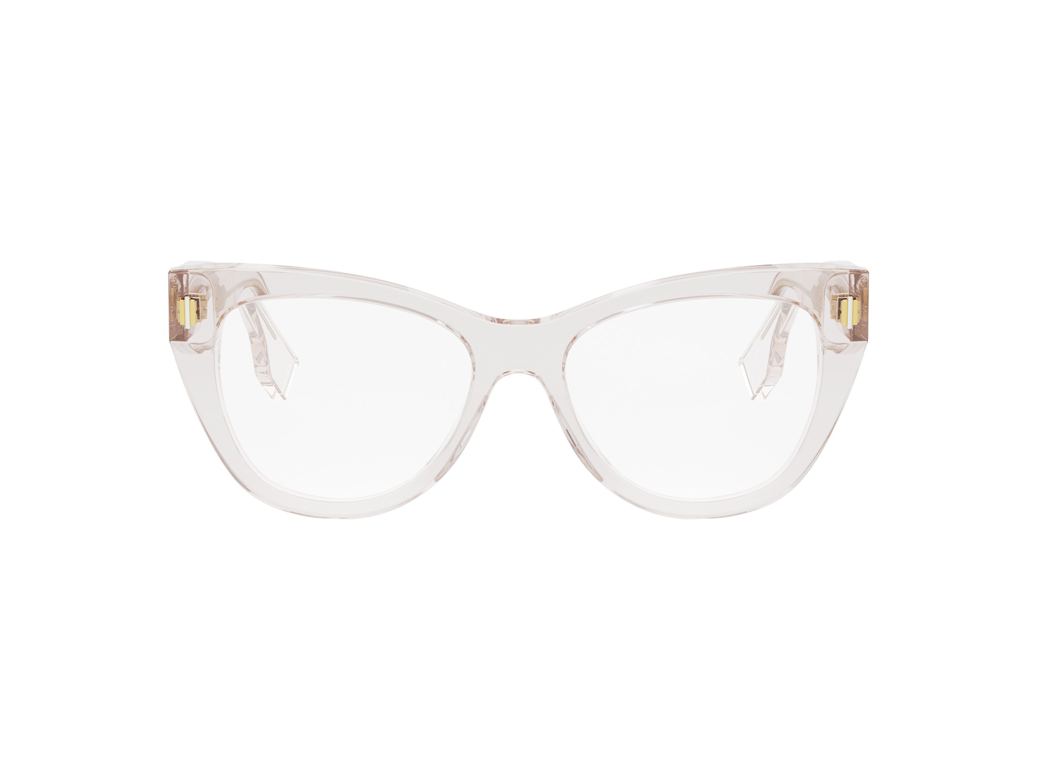FENDI FE50086I FENDI ROMA Rose Round Eyeglasses
