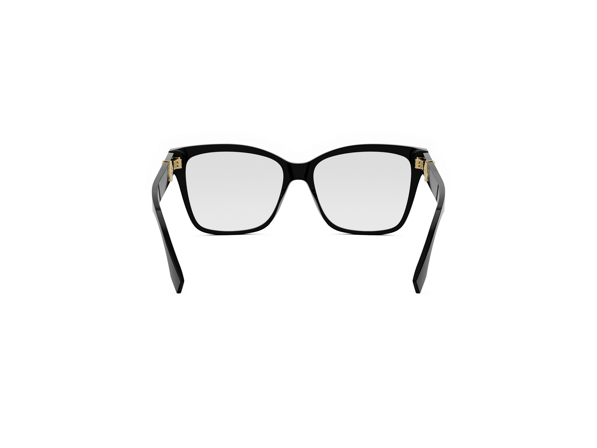 FENDI FE50117I FF Diamonds Black Square Eyeglasses