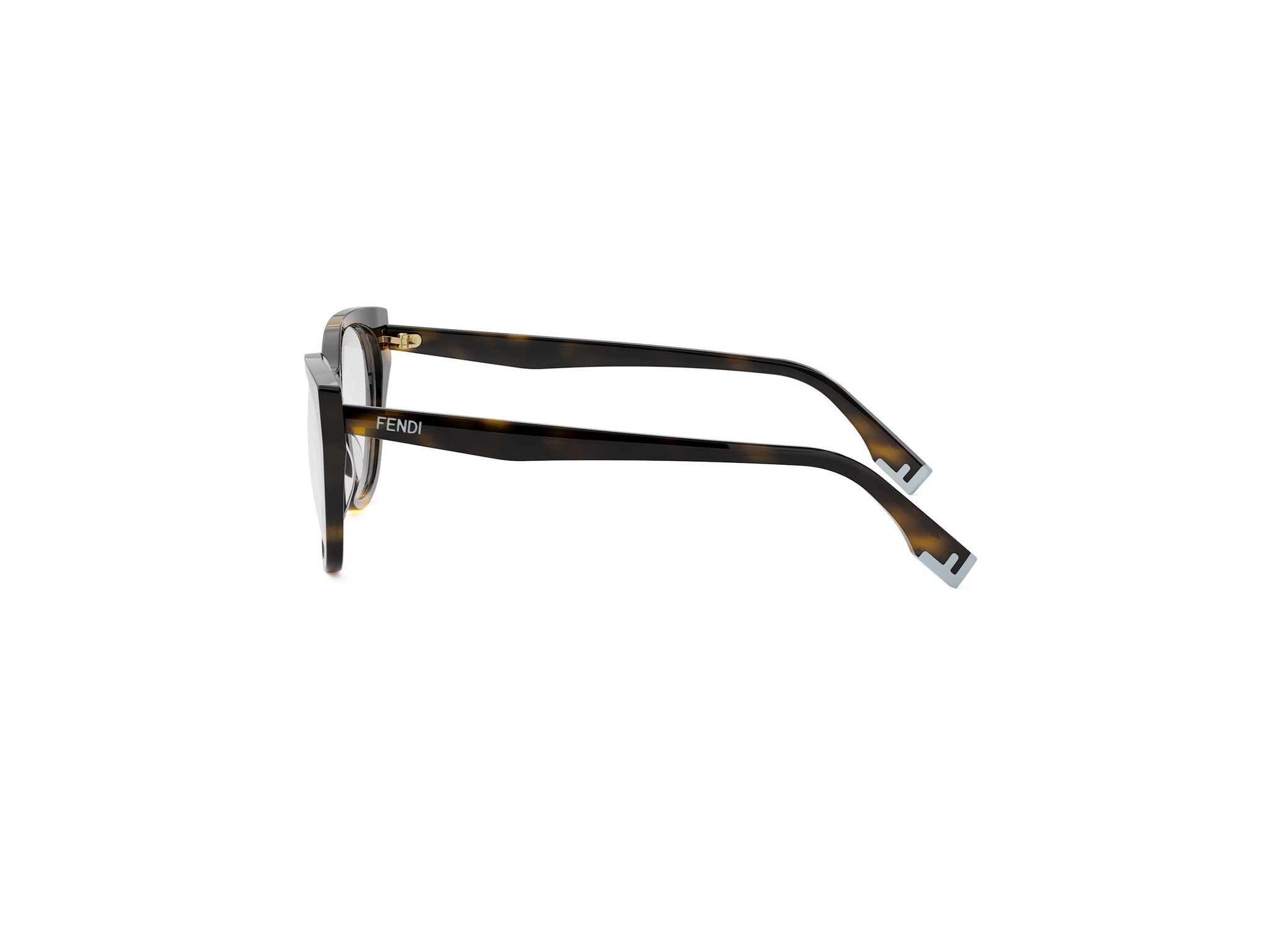 FENDI FE50120I Fendi Way Havana Pantos Eyeglasses