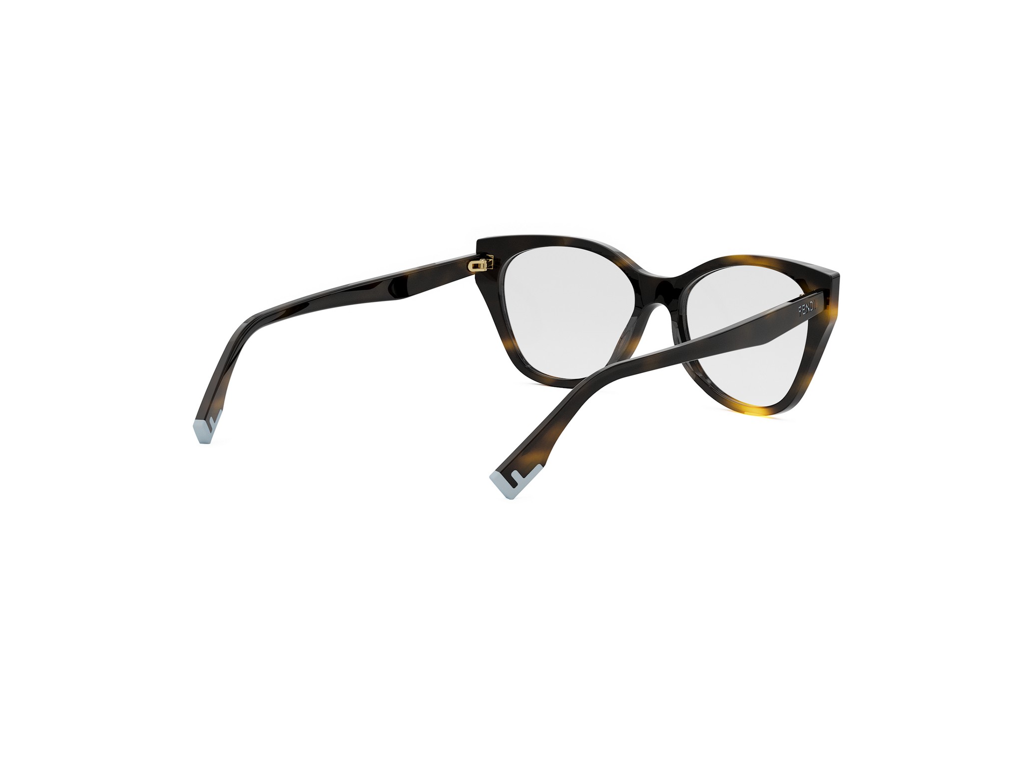 FENDI FE50120I Fendi Way Havana Pantos Eyeglasses