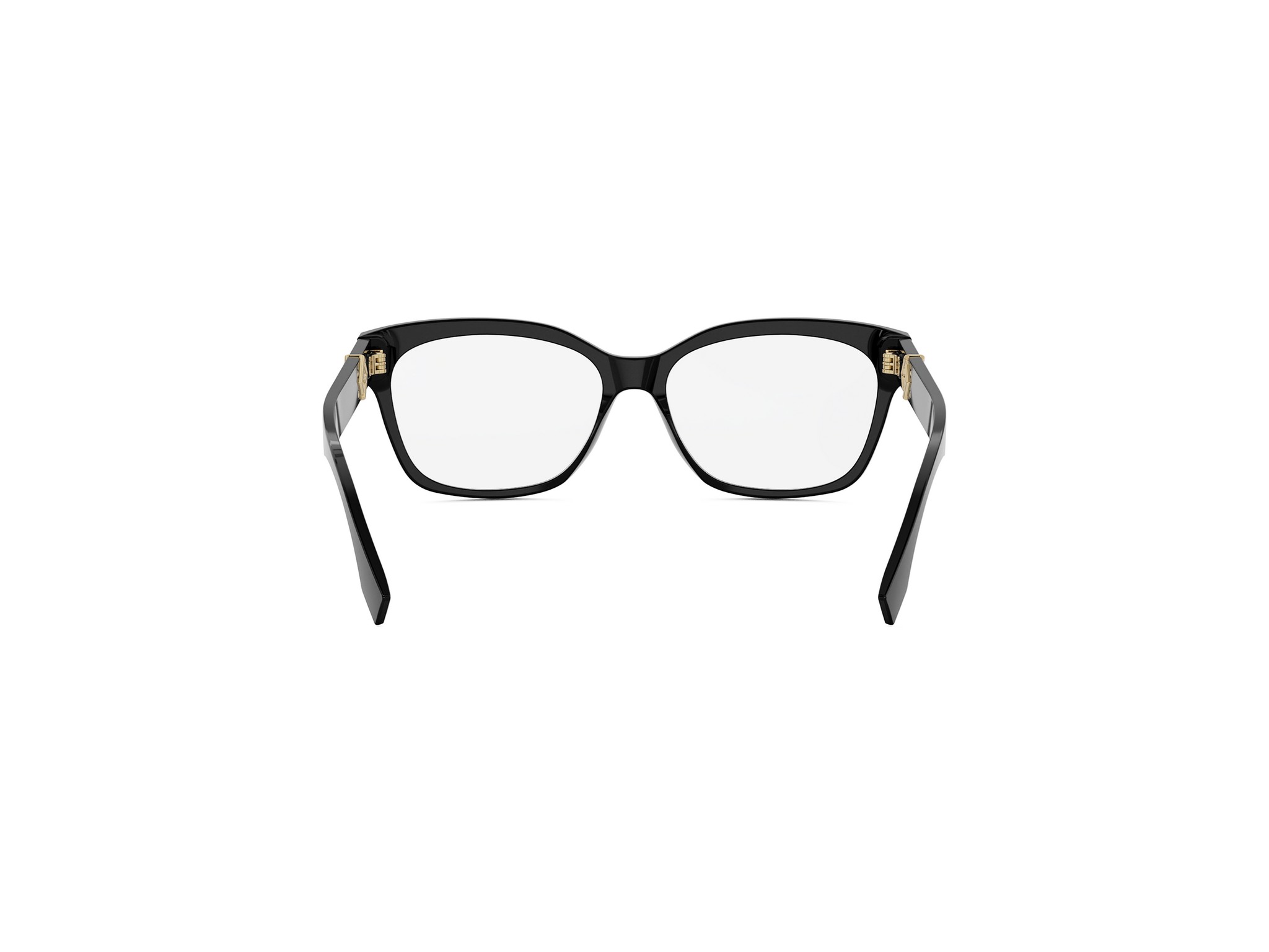 FENDI FE50124I FF Diamonds Black Square Eyeglasses