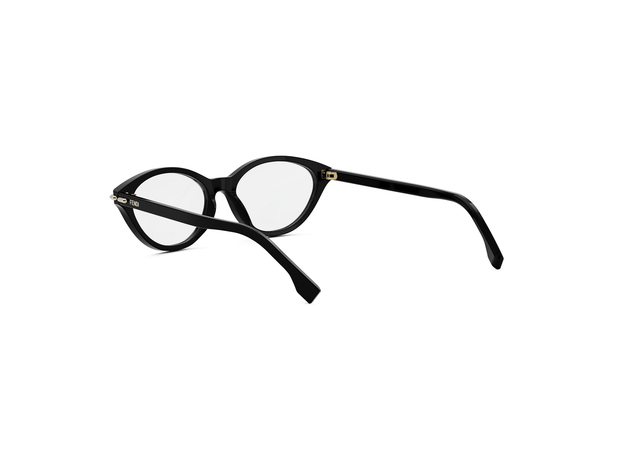 FENDI FE50126I Fendi Selleria Black Cat Eye Eyeglasses