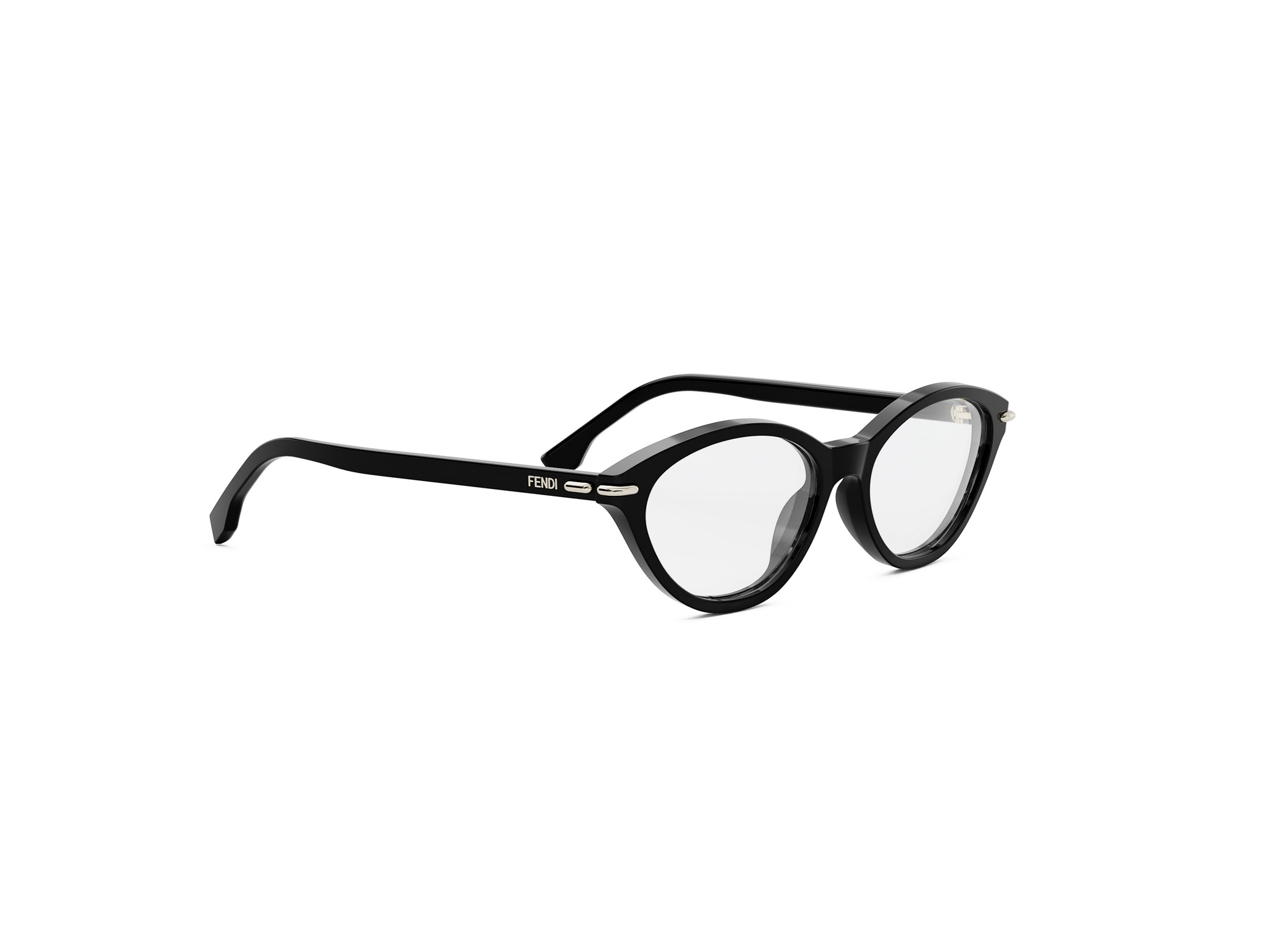 FENDI FE50126I Fendi Selleria Black Cat Eye Eyeglasses