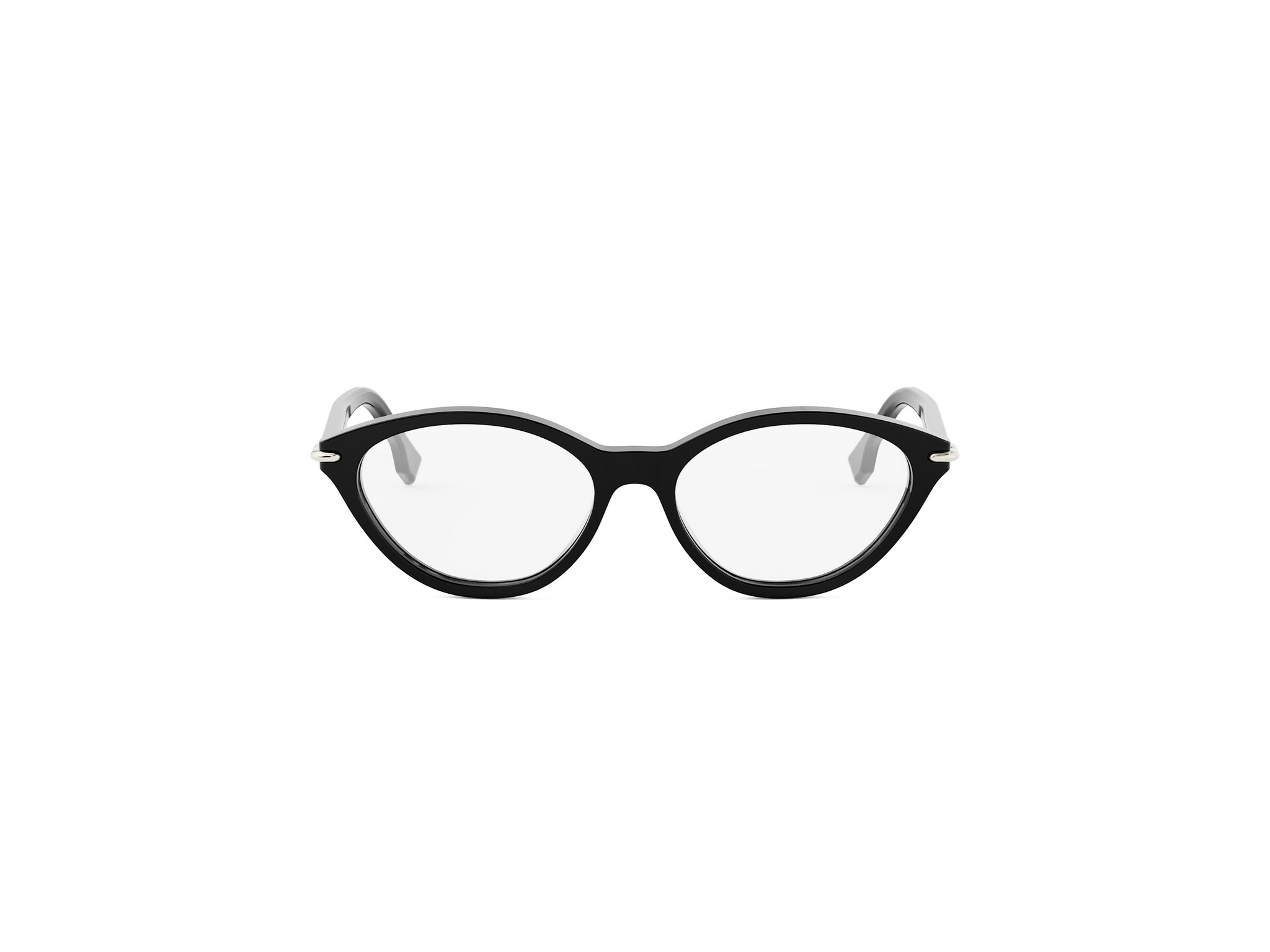 FENDI FE50126I Fendi Selleria Black Cat Eye Eyeglasses