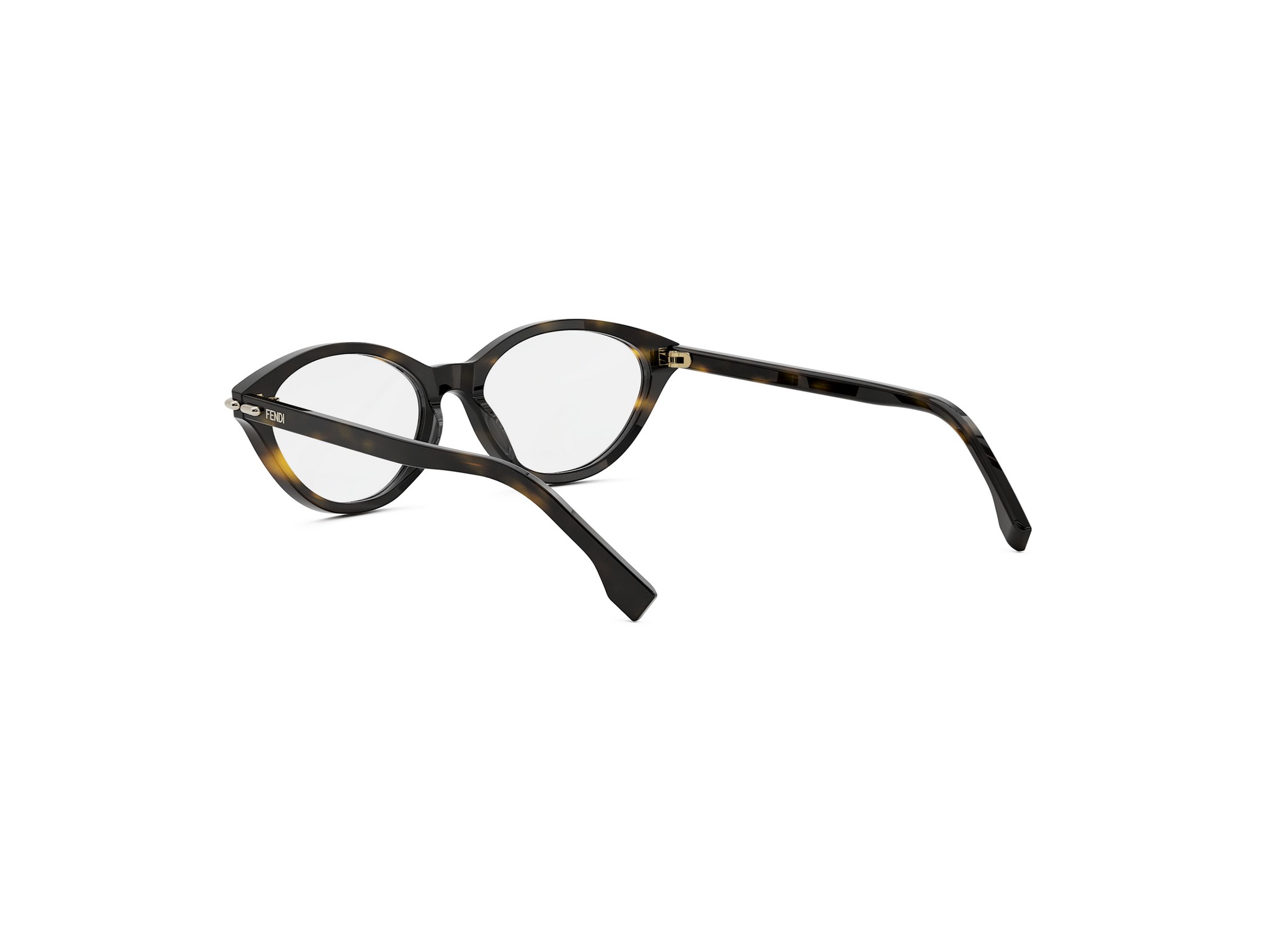 FENDI FE50126I Fendi Selleria Havana Cat Eye Eyeglasses