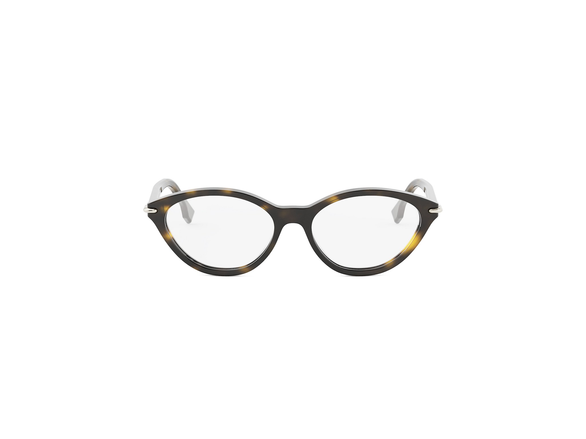 FENDI FE50126I Fendi Selleria Havana Cat Eye Eyeglasses