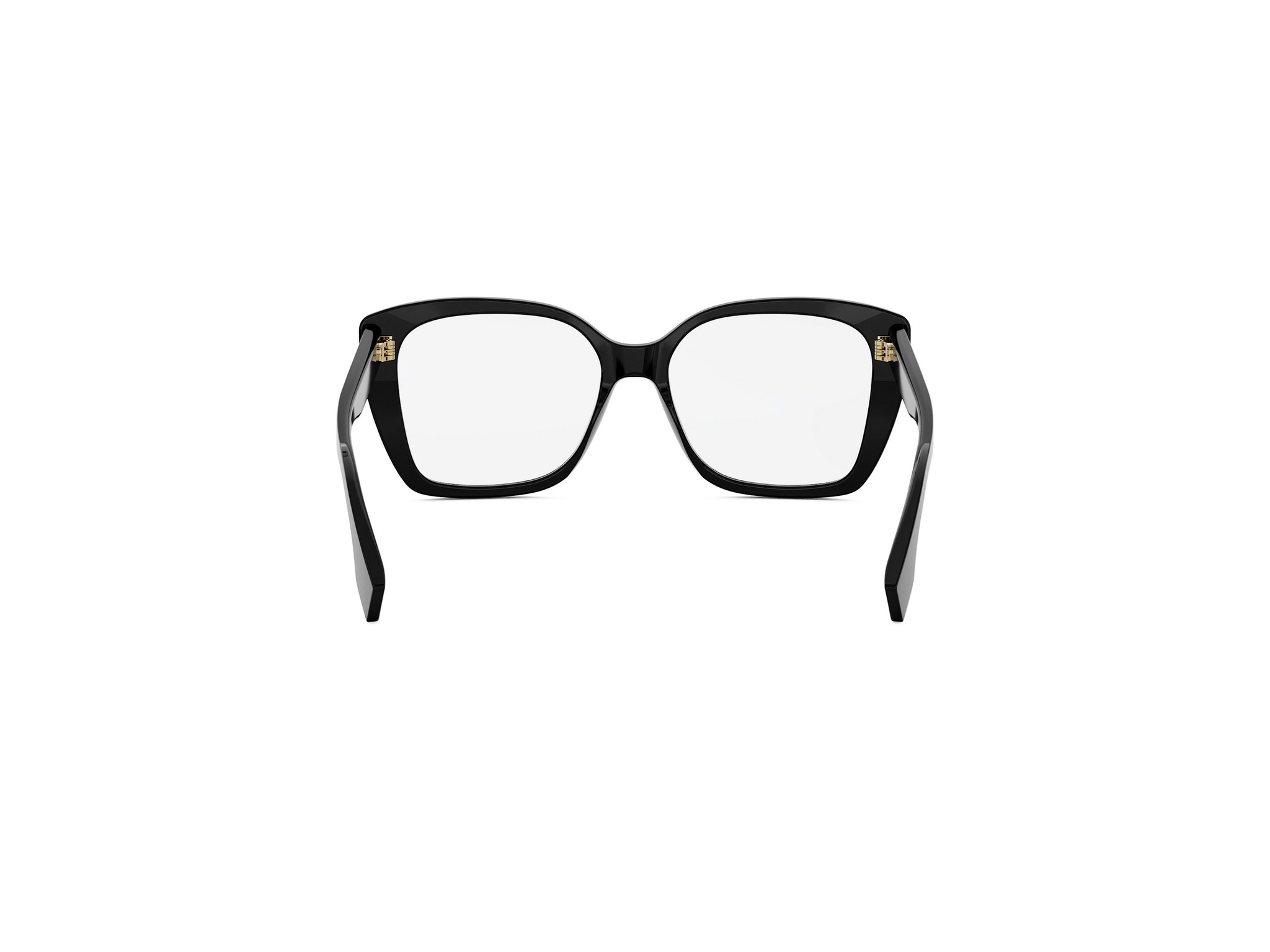 FENDI FE50127I Lettering Black Square Eyeglasses