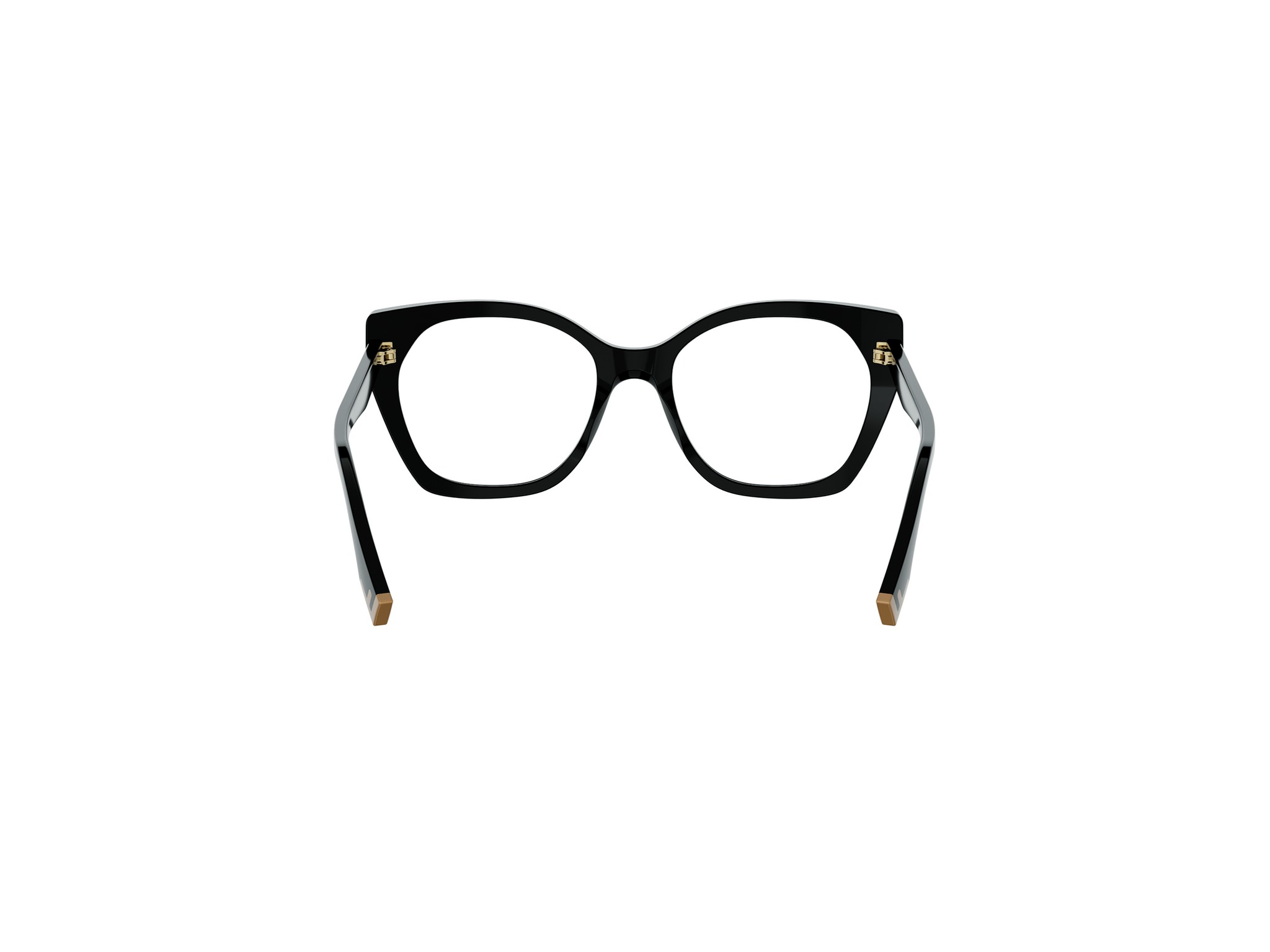 FENDI FE50136I Fendi Way Black Geometric Eyeglasses