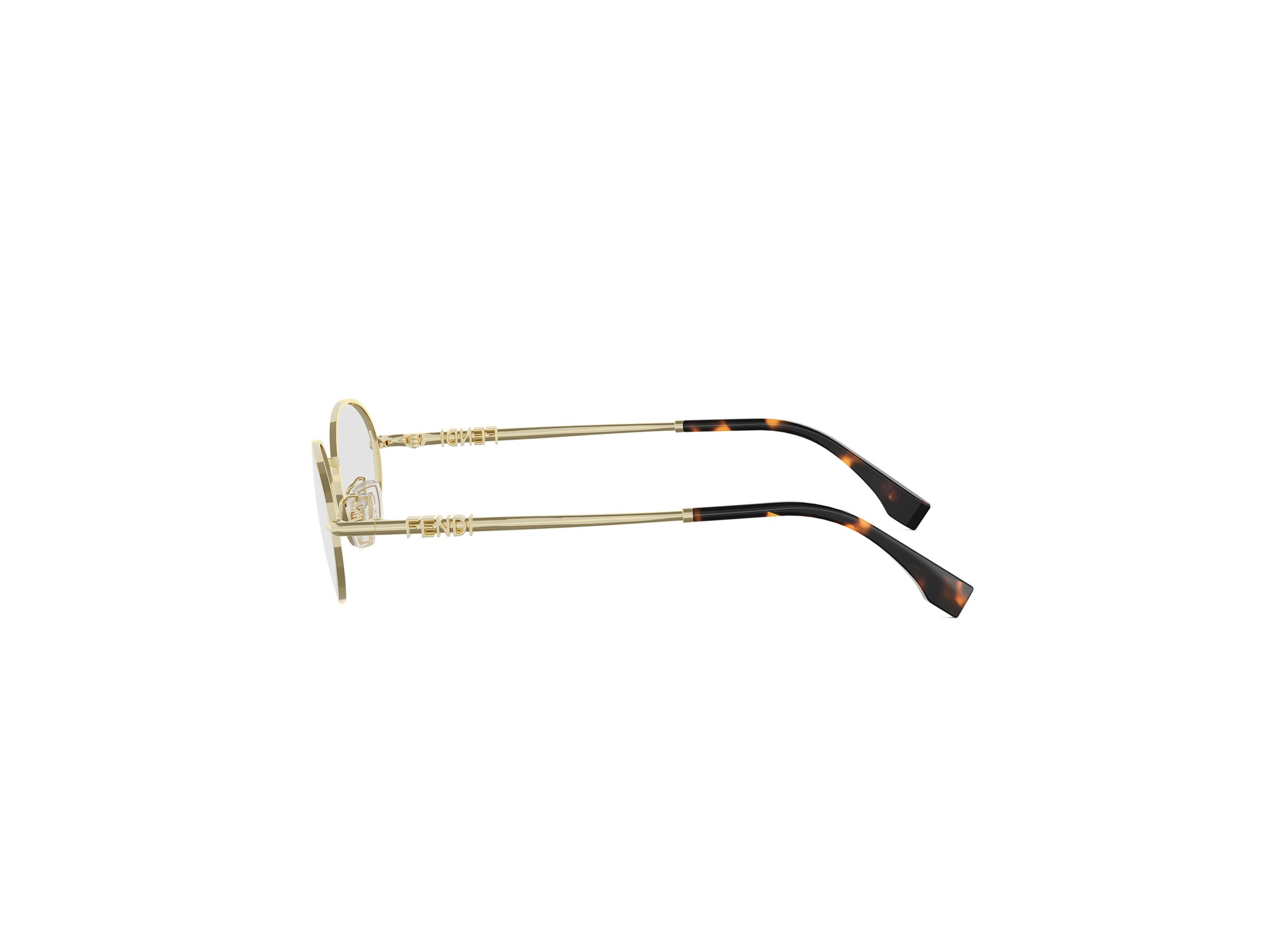 FENDI FE50140U Fendigraphy gold Oval Eyeglasses