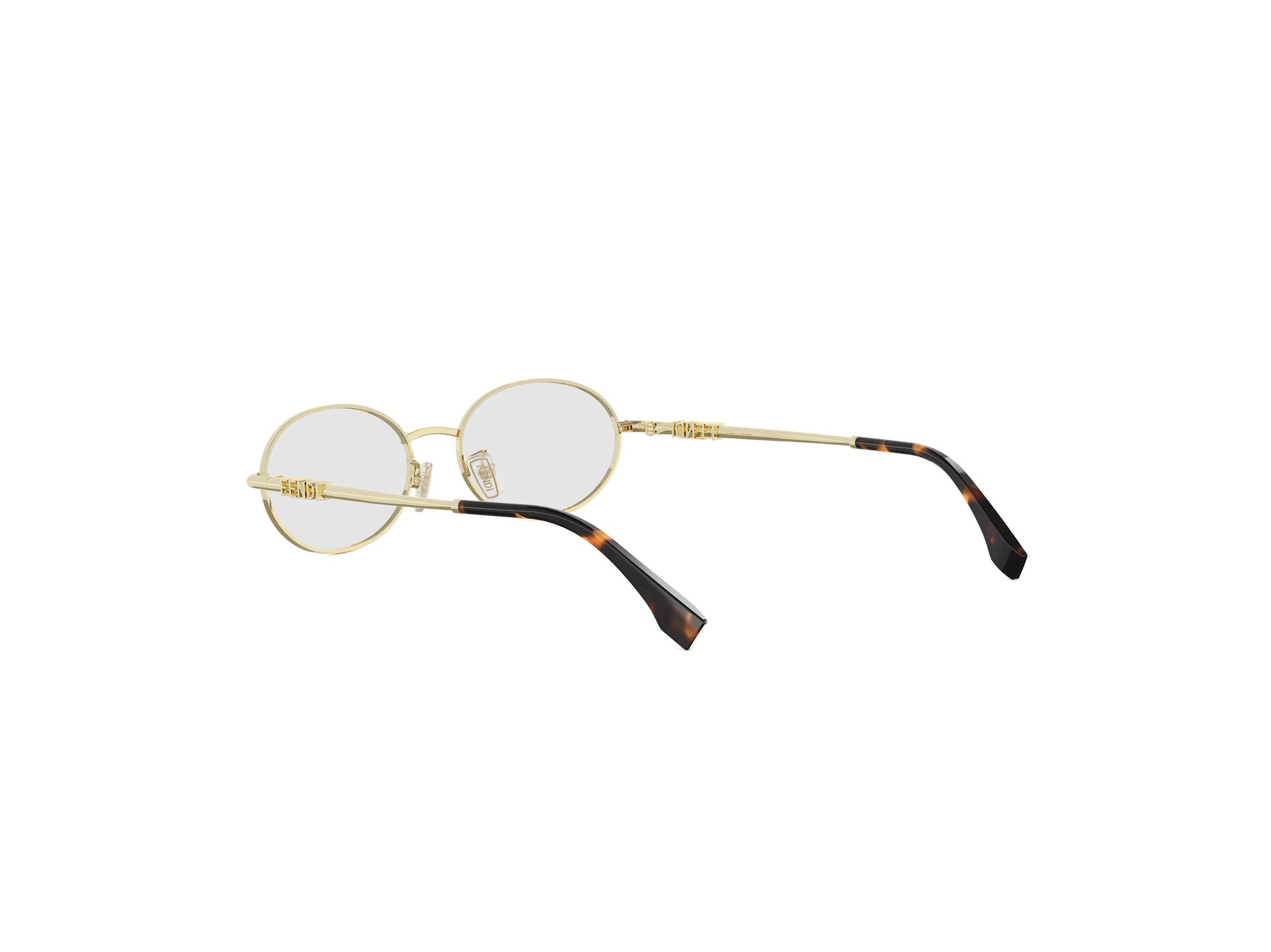 FENDI FE50140U Fendigraphy gold Oval Eyeglasses