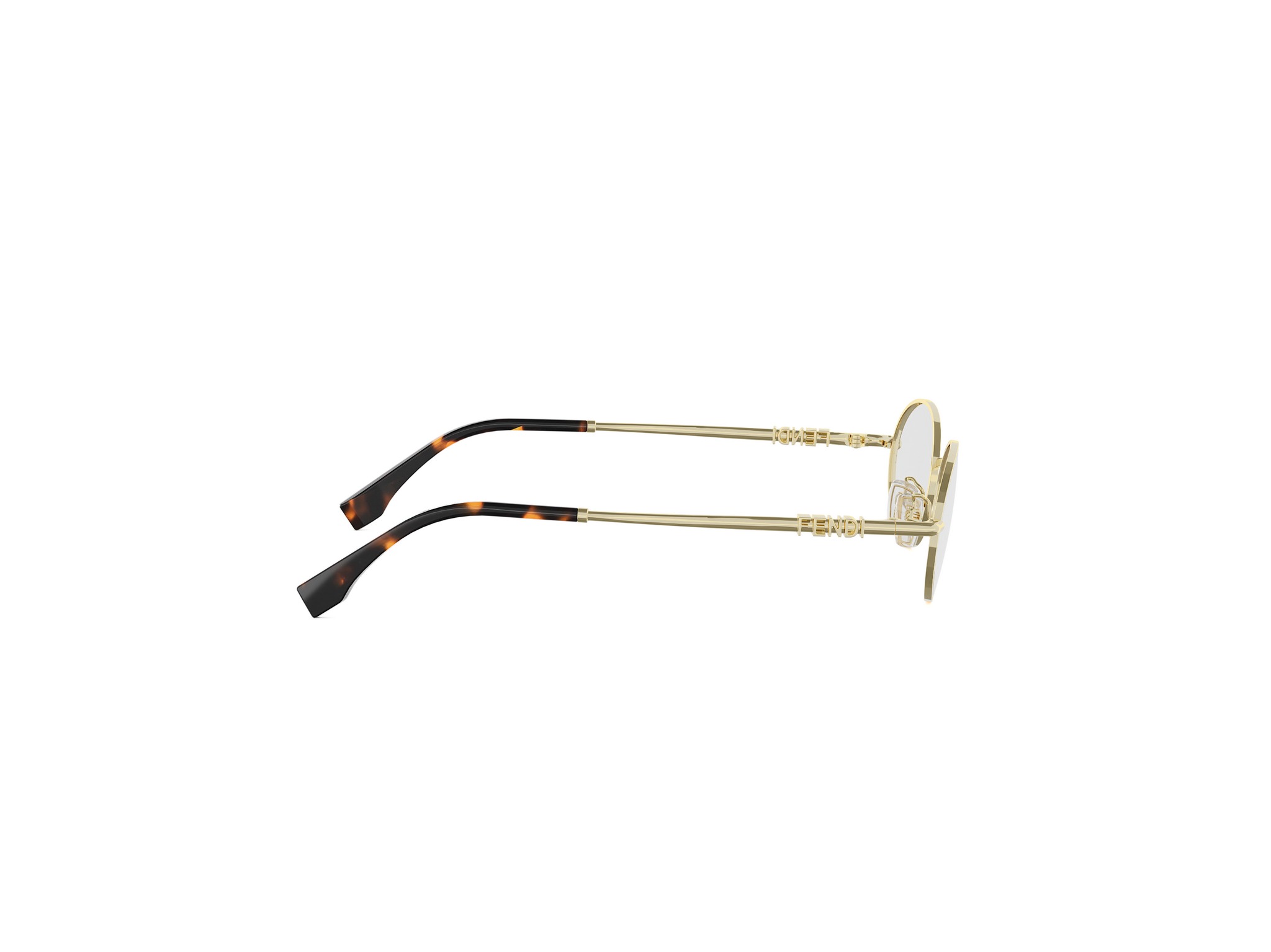 FENDI FE50140U Fendigraphy gold Oval Eyeglasses