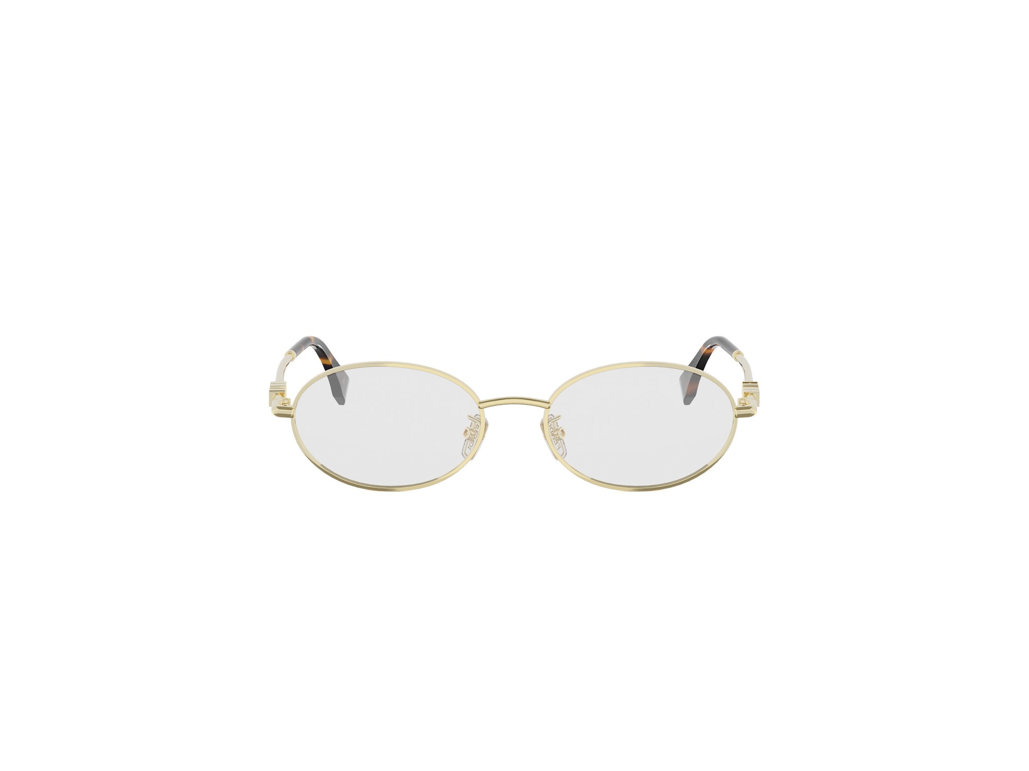 FENDI FE50140U Fendigraphy gold Oval Eyeglasses