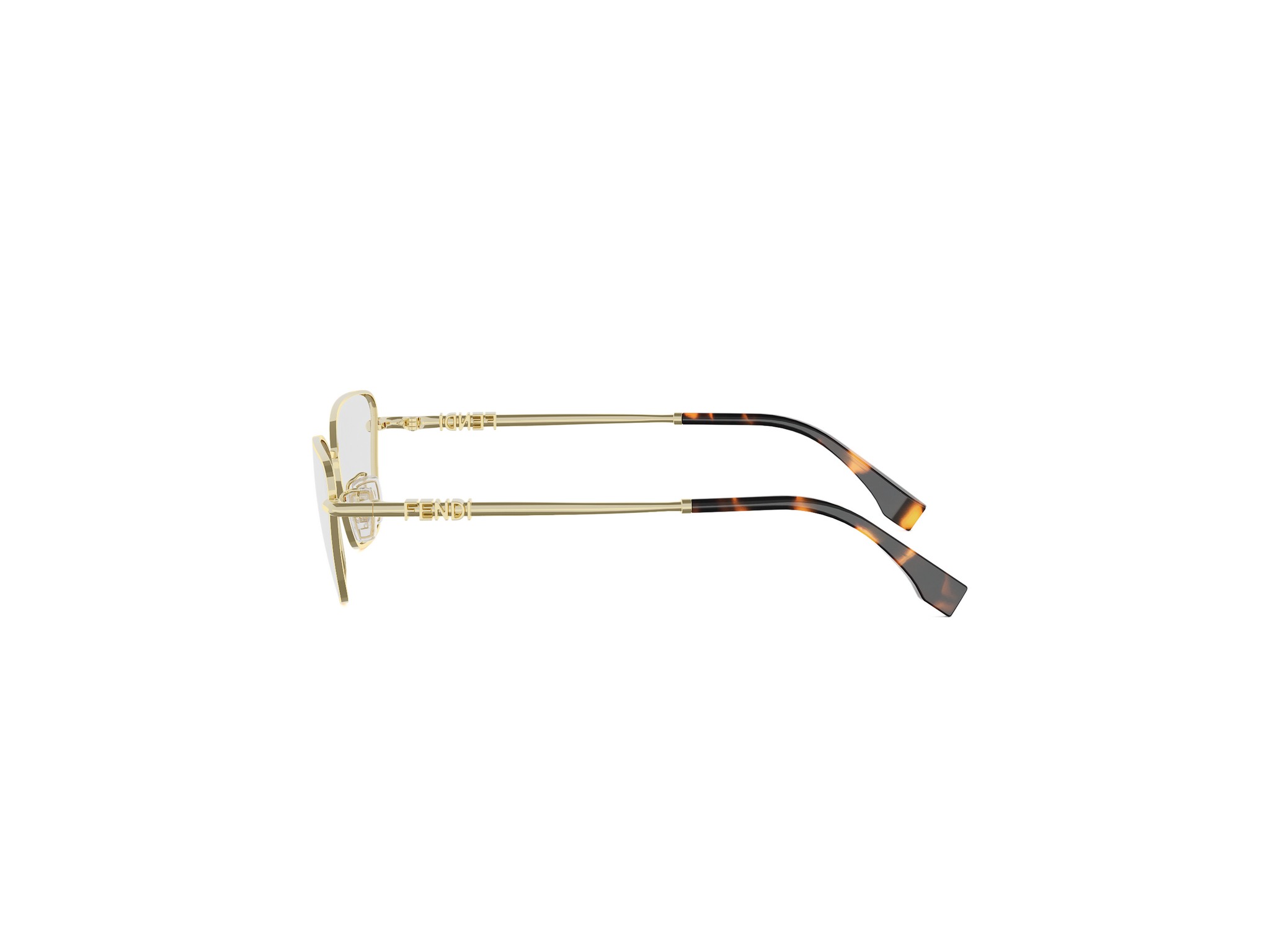 FENDI FE50141U Fendigraphy gold Cat Eye Eyeglasses