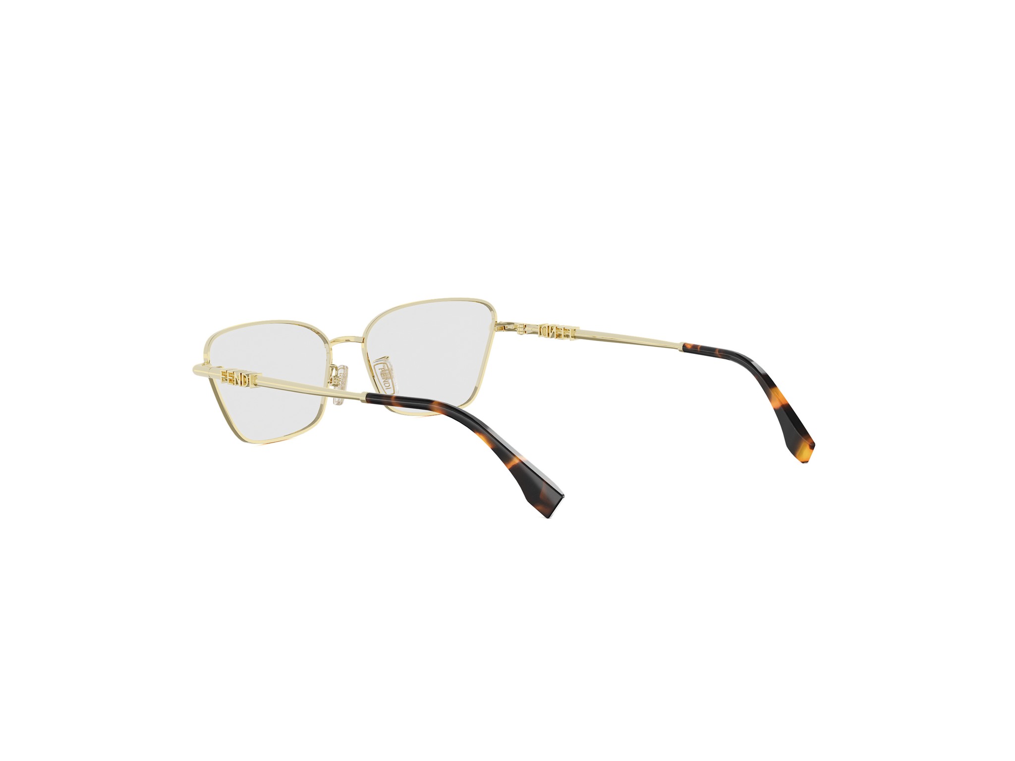 FENDI FE50141U Fendigraphy gold Cat Eye Eyeglasses