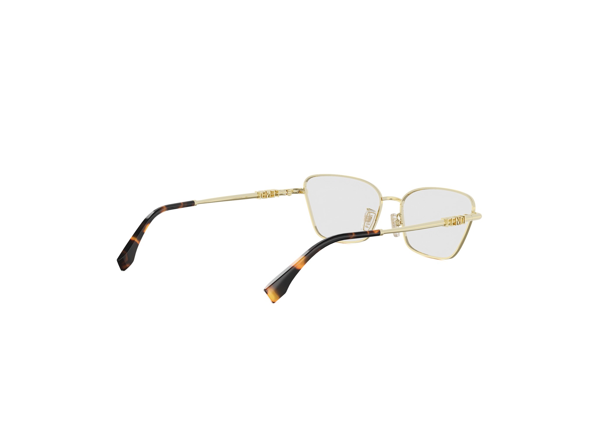 FENDI FE50141U Fendigraphy gold Cat Eye Eyeglasses