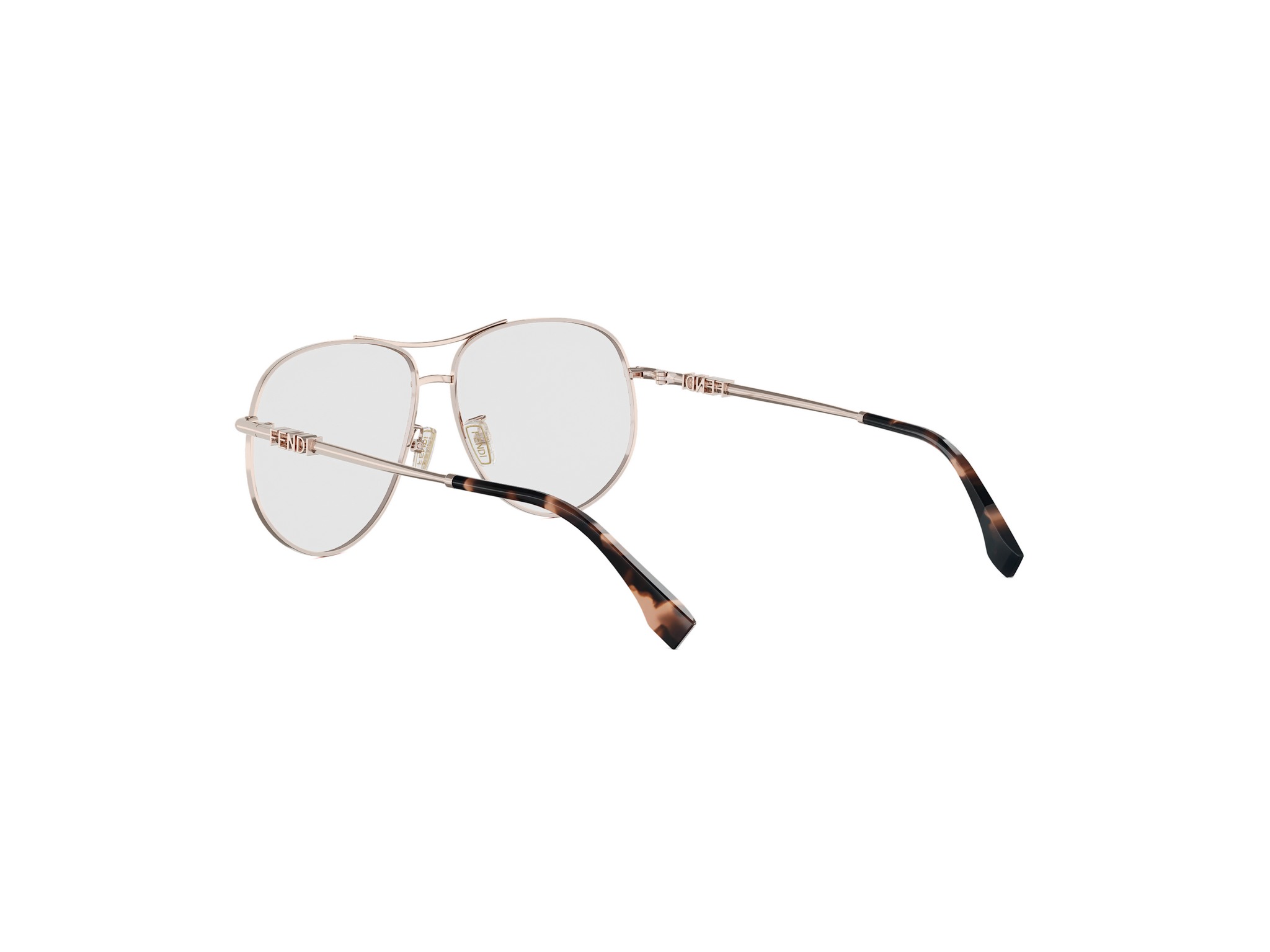 FENDI FE50142U Fendigraphy Rose Pilot Eyeglasses