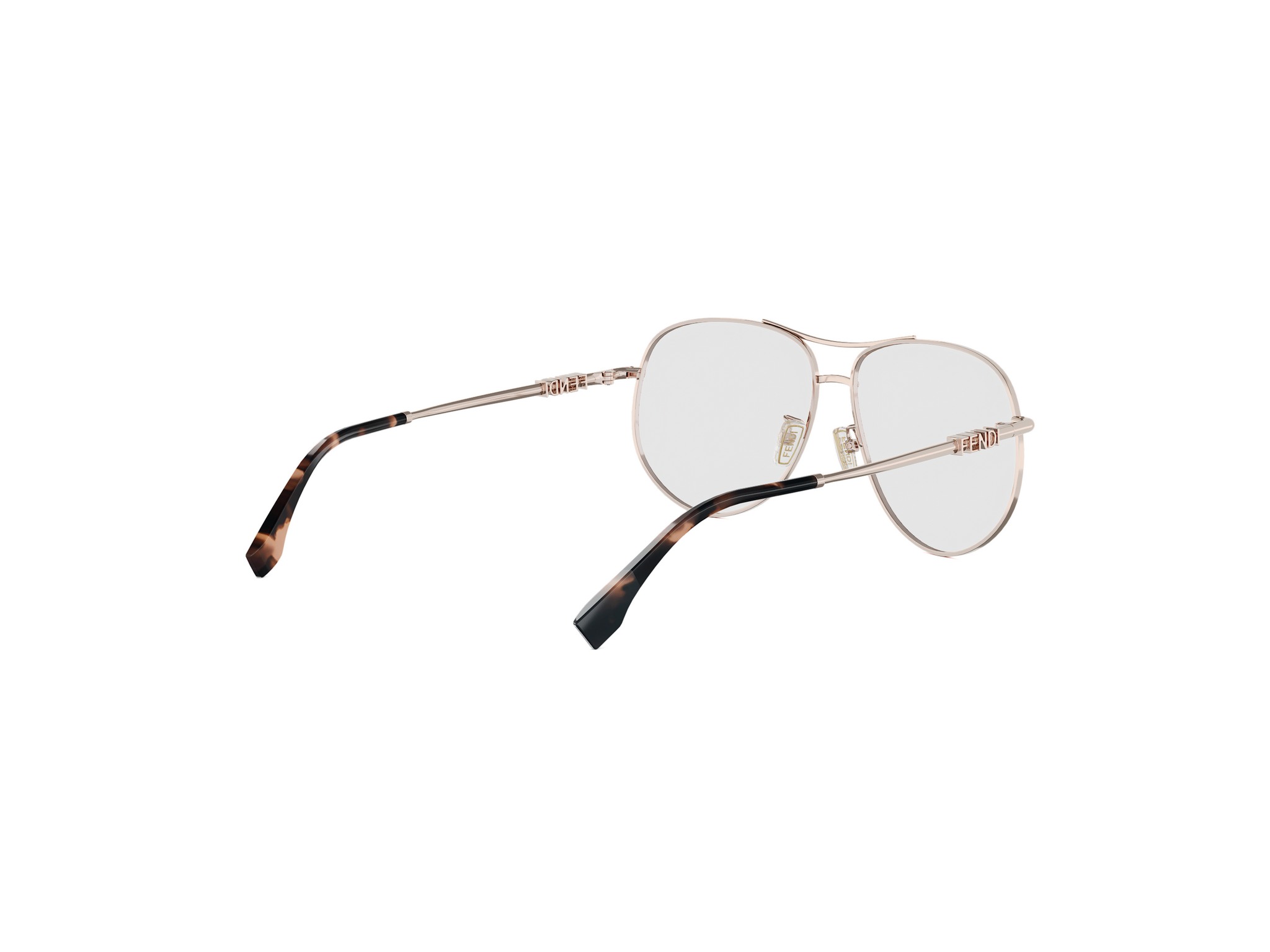 FENDI FE50142U Fendigraphy Rose Pilot Eyeglasses