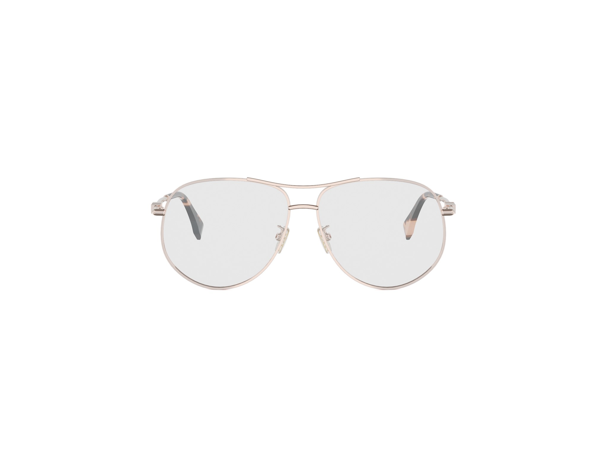 FENDI FE50142U Fendigraphy Rose Pilot Eyeglasses
