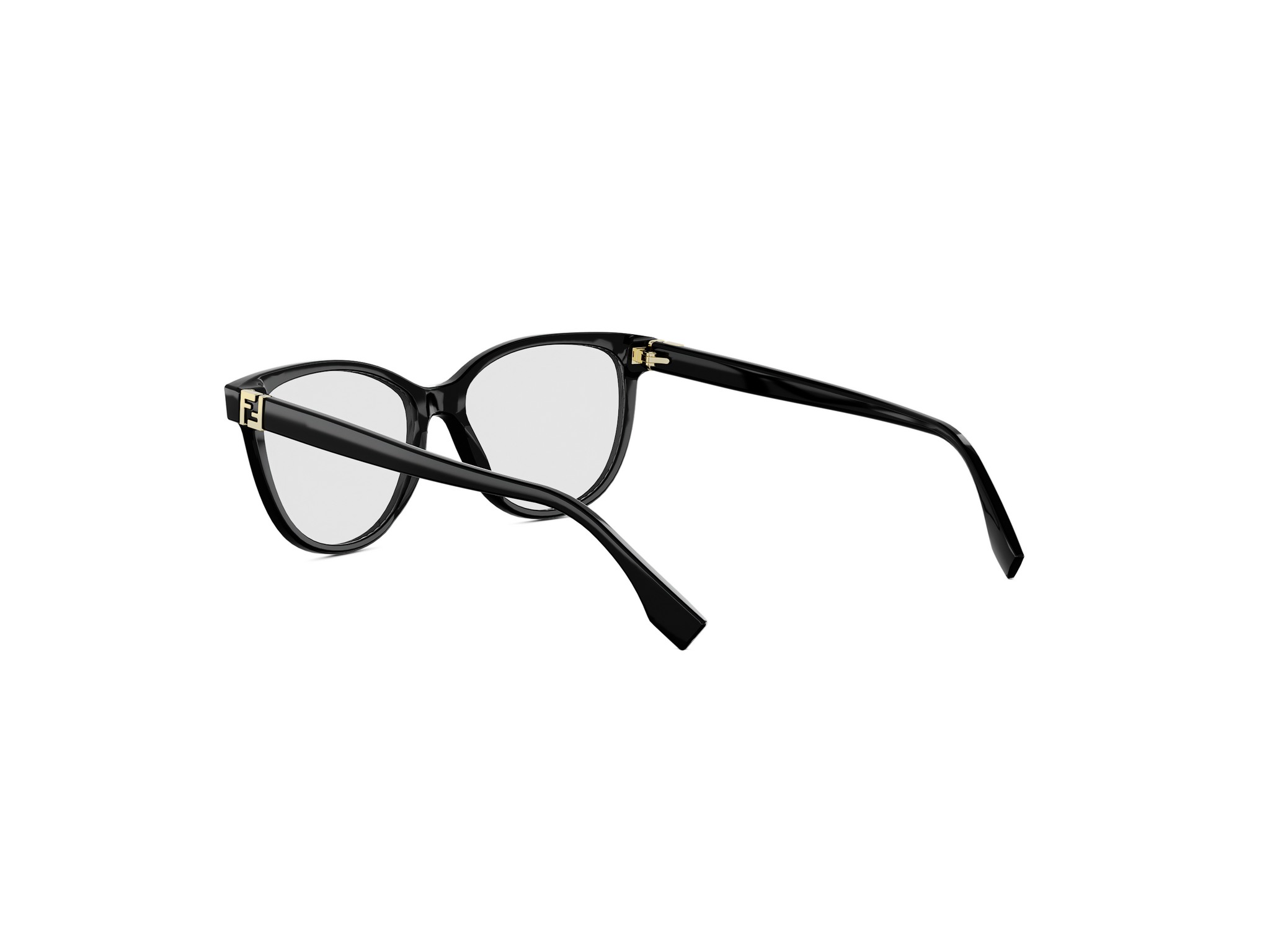 FENDI FE50145I Forever Fendi Black Round Eyeglasses