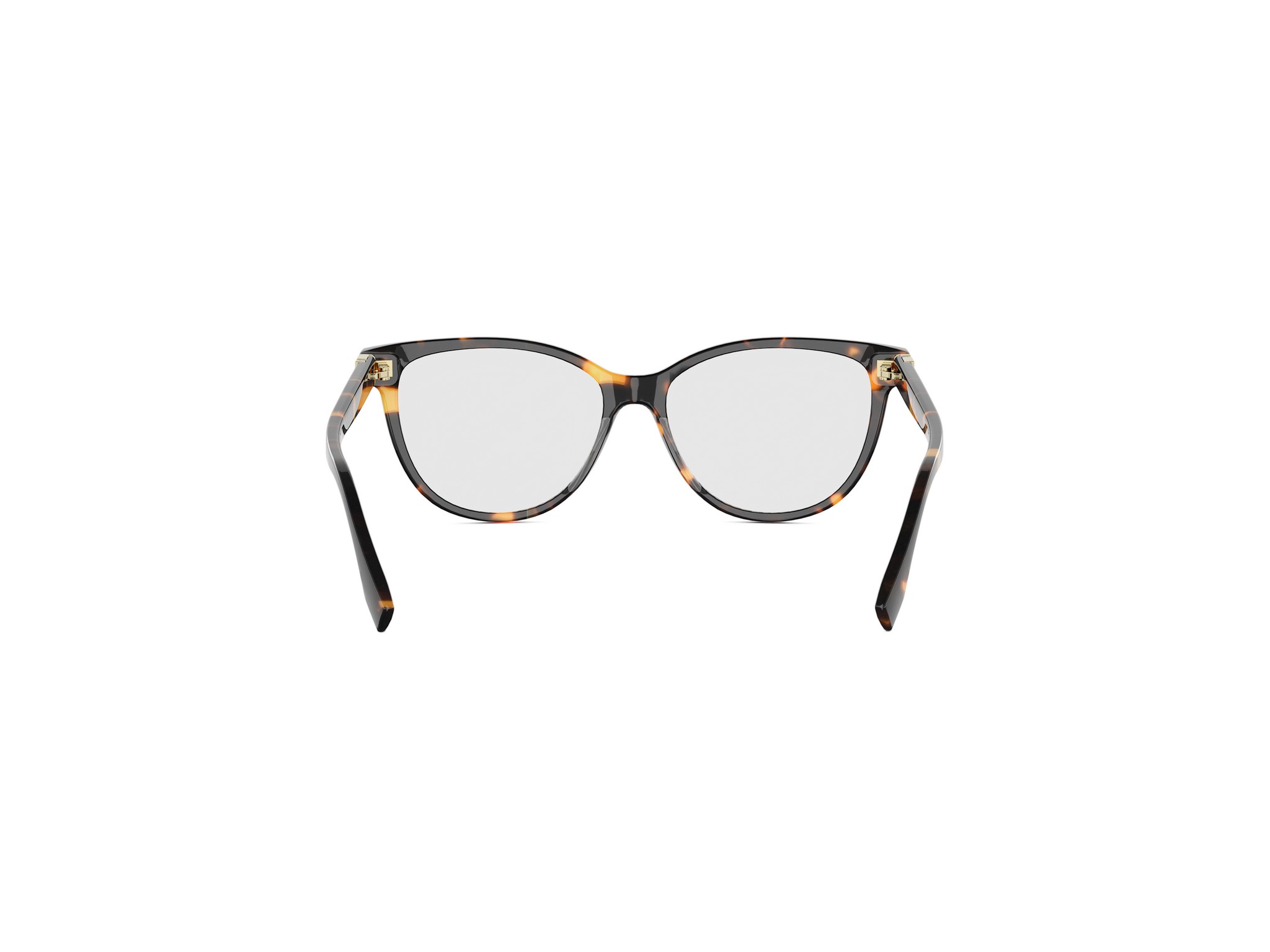 FENDI FE50145I Forever Fendi Havana Round Eyeglasses