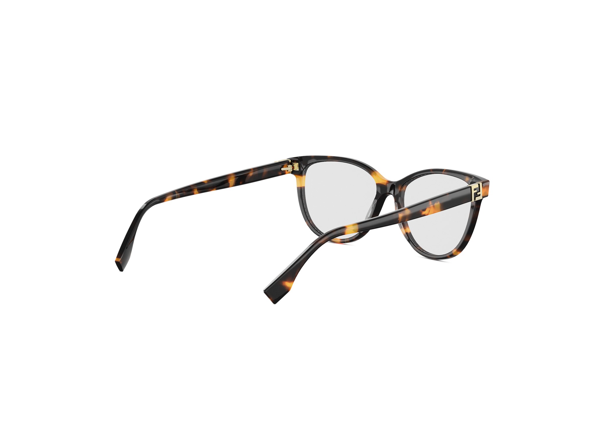 FENDI FE50145I Forever Fendi Havana Round Eyeglasses